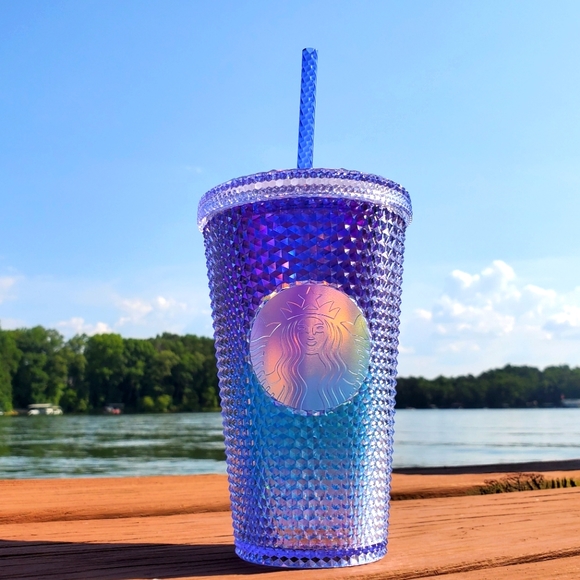 Starbucks Accessories - 💜Starbucks💙 Mermaid Studded cup